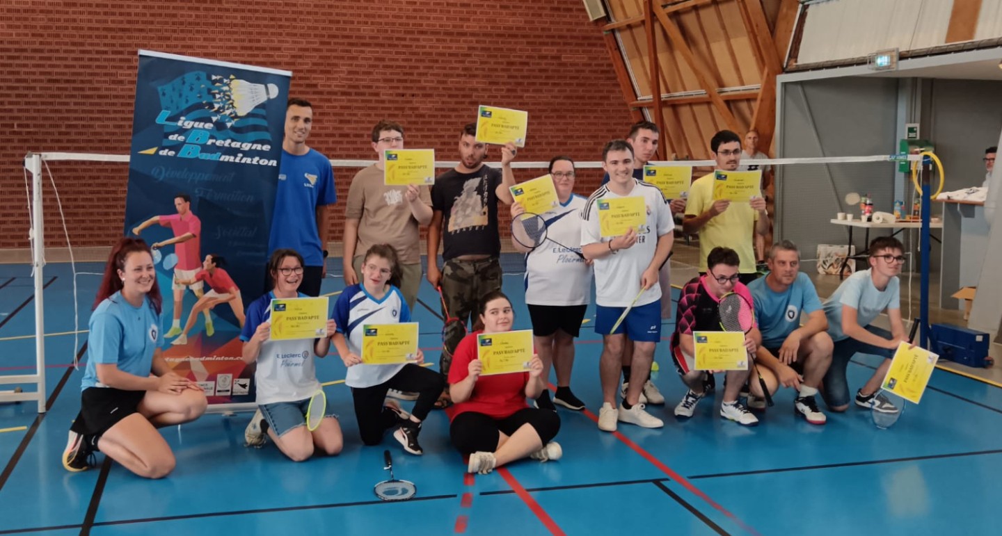 Section Badminton Sport Adapté au Badminton Pays de Ploërmel